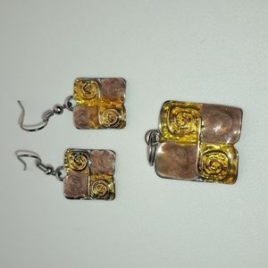 Bohemian Earrings & Pendant Sets